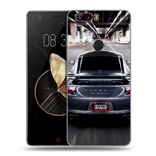 Дизайнерский пластиковый чехол для ZTE Nubia Z17 Porsche