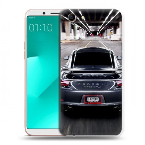 Дизайнерский пластиковый чехол для OPPO A83 Porsche