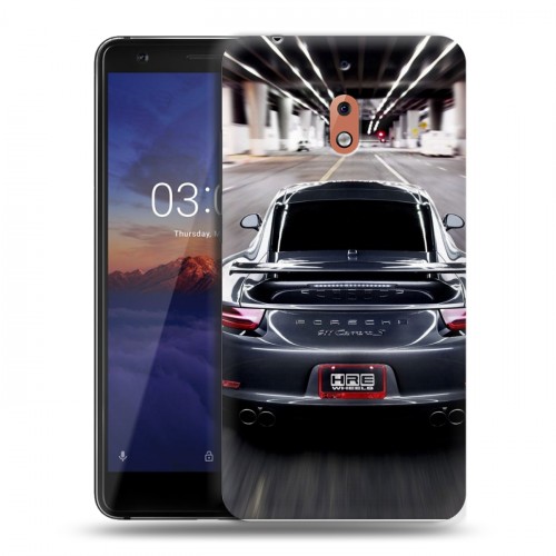 Дизайнерский силиконовый чехол для Nokia 2.1 Porsche