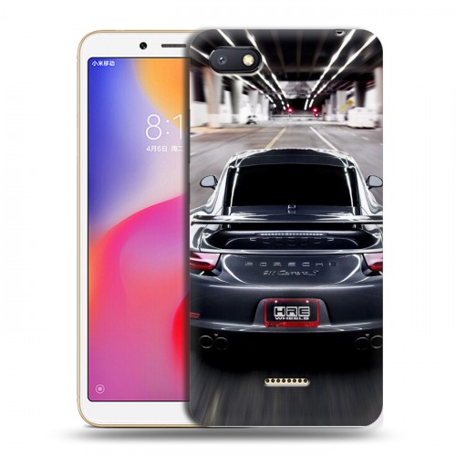 Дизайнерский пластиковый чехол для Xiaomi RedMi 6A Porsche