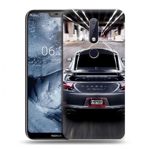 Дизайнерский пластиковый чехол для Nokia 6.1 Plus Porsche