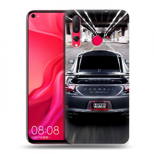 Дизайнерский пластиковый чехол для Huawei Nova 4 Porsche