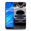 Дизайнерский пластиковый чехол для Huawei Y6 (2019) Porsche