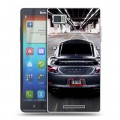 Дизайнерский пластиковый чехол для Lenovo Vibe Z Porsche