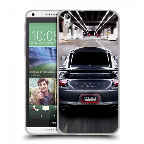 Дизайнерский пластиковый чехол для HTC Desire 816 Porsche