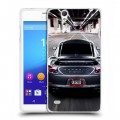 Дизайнерский пластиковый чехол для Sony Xperia C4 Porsche