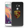 Дизайнерский пластиковый чехол для HTC One X10 Porsche