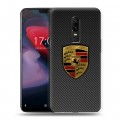 Дизайнерский пластиковый чехол для OnePlus 6 Porsche