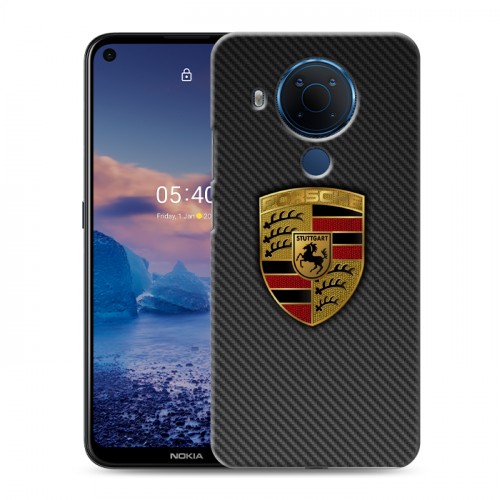 Дизайнерский силиконовый чехол для Nokia 5.4 Porsche