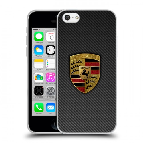 Дизайнерский пластиковый чехол для Iphone 5c Porsche