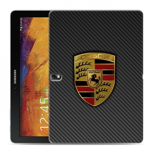 Дизайнерский силиконовый чехол для Samsung Galaxy Note 10.1 2014 editon Porsche