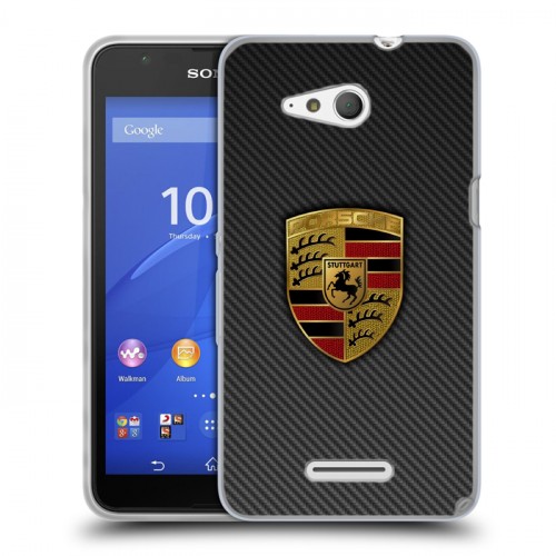 Дизайнерский пластиковый чехол для Sony Xperia E4g Porsche