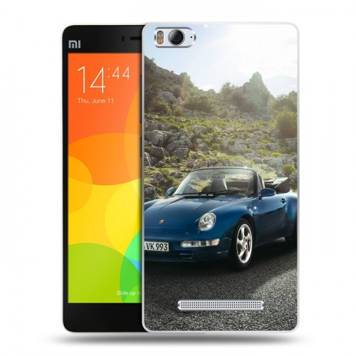 Дизайнерский пластиковый чехол для Xiaomi Mi4i Porsche