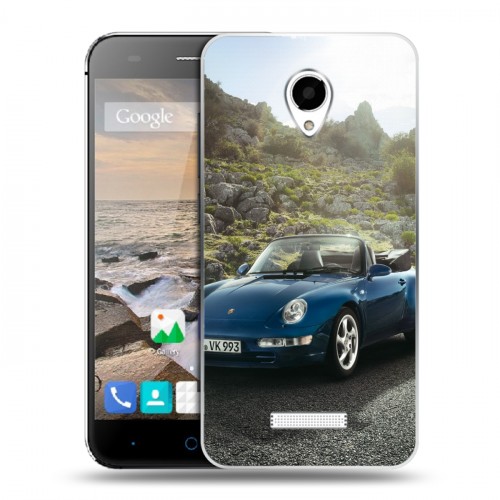 Дизайнерский силиконовый чехол для Micromax Canvas Spark Porsche