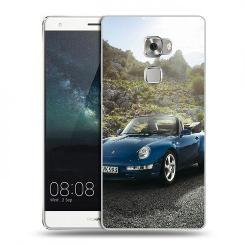 Дизайнерский пластиковый чехол для Huawei Mate S Porsche