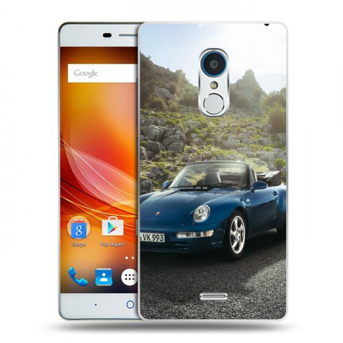 Дизайнерский пластиковый чехол для ZTE Blade X9 Porsche