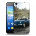 Дизайнерский пластиковый чехол для Huawei Y6 Porsche