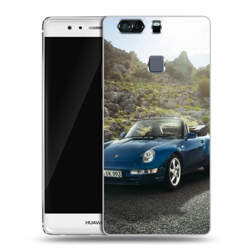 Дизайнерский пластиковый чехол для Huawei P9 Plus Porsche