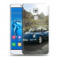 Дизайнерский пластиковый чехол для Huawei Nova Plus Porsche