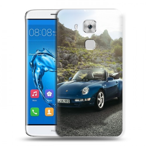 Дизайнерский пластиковый чехол для Huawei Nova Plus Porsche