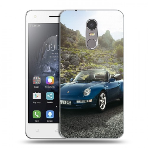 Дизайнерский пластиковый чехол для Lenovo K6 Note Porsche