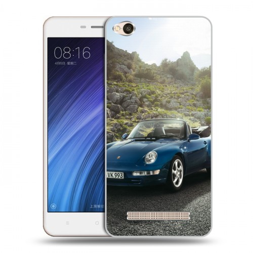 Дизайнерский силиконовый чехол для Xiaomi RedMi 4A Porsche