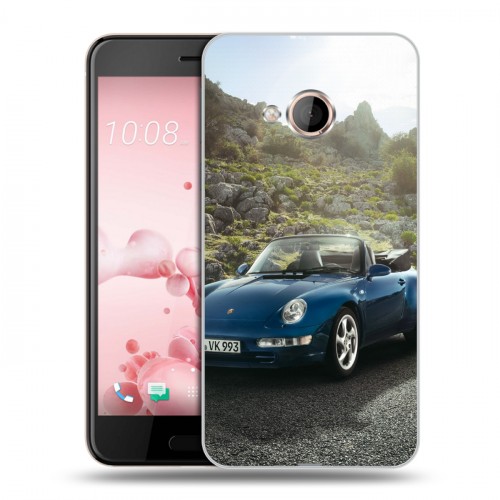 Дизайнерский силиконовый чехол для HTC U Play Porsche