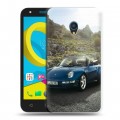 Дизайнерский пластиковый чехол для Alcatel U5 Porsche