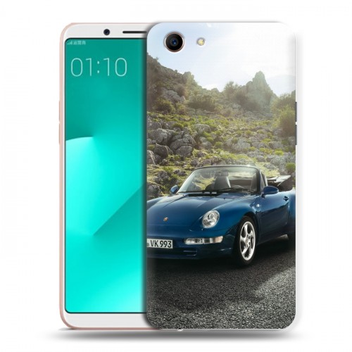 Дизайнерский пластиковый чехол для OPPO A83 Porsche