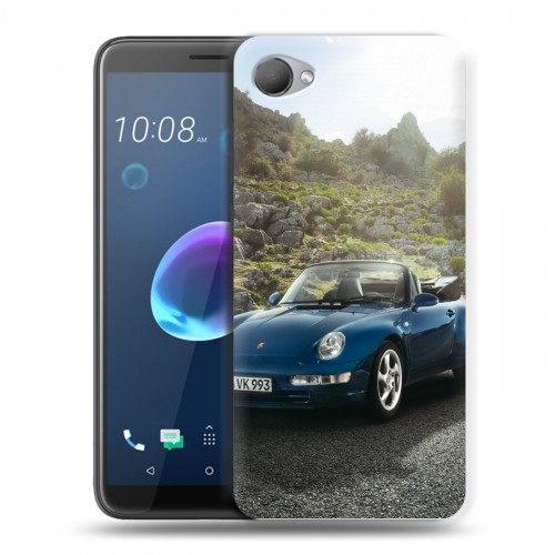 Дизайнерский пластиковый чехол для HTC Desire 12 Porsche