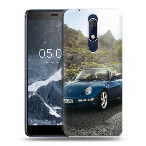 Дизайнерский пластиковый чехол для Nokia 5.1 Porsche