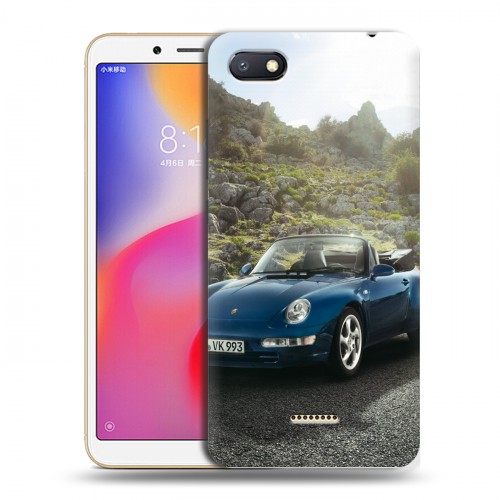 Дизайнерский пластиковый чехол для Xiaomi RedMi 6A Porsche