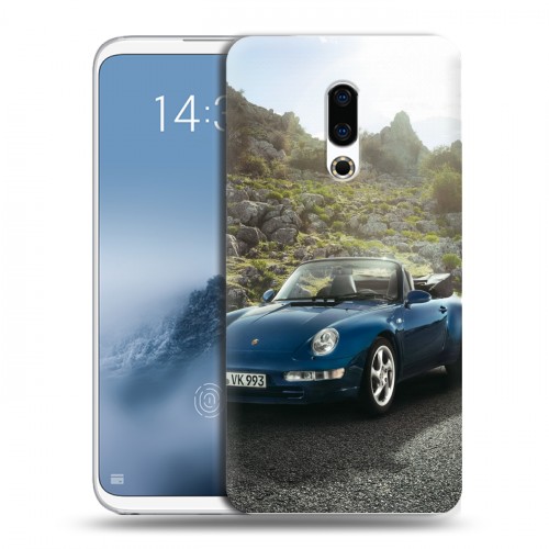 Дизайнерский силиконовый чехол для Meizu 16th Plus Porsche