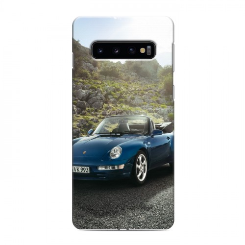 Дизайнерский силиконовый чехол для Samsung Galaxy S10 Porsche