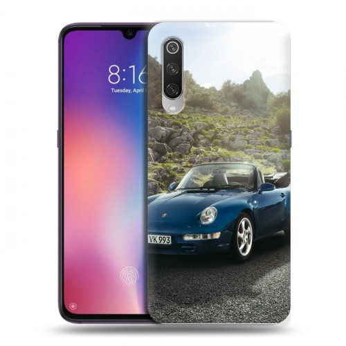 Дизайнерский силиконовый с усиленными углами чехол для Xiaomi Mi9 Porsche