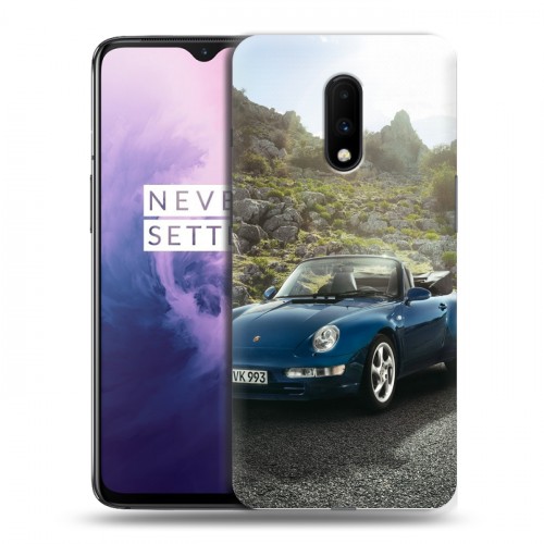 Дизайнерский пластиковый чехол для OnePlus 7 Porsche