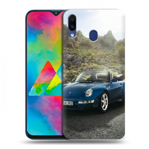 Дизайнерский пластиковый чехол для Samsung Galaxy M20 Porsche