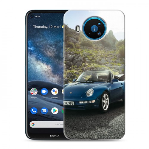 Дизайнерский силиконовый чехол для Nokia 8.3 Porsche