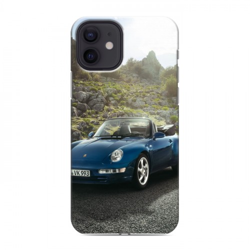 Дизайнерский силиконовый чехол для Iphone 12 Porsche