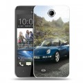 Дизайнерский пластиковый чехол для HTC Desire 300 Porsche