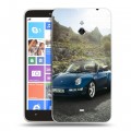 Дизайнерский пластиковый чехол для Nokia Lumia 1320 Porsche