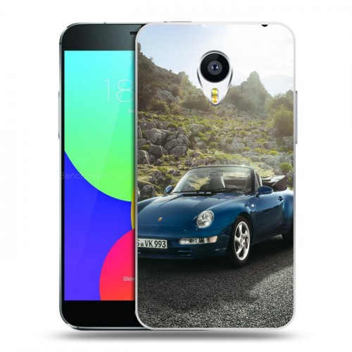 Дизайнерский пластиковый чехол для Meizu MX4 Porsche