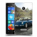 Дизайнерский пластиковый чехол для Microsoft Lumia 435 Porsche