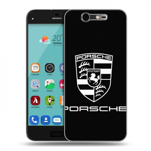 Дизайнерский силиконовый чехол для ZTE Blade S7 Porsche