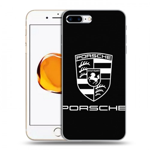 Дизайнерский пластиковый чехол для Iphone 7 Plus / 8 Plus Porsche