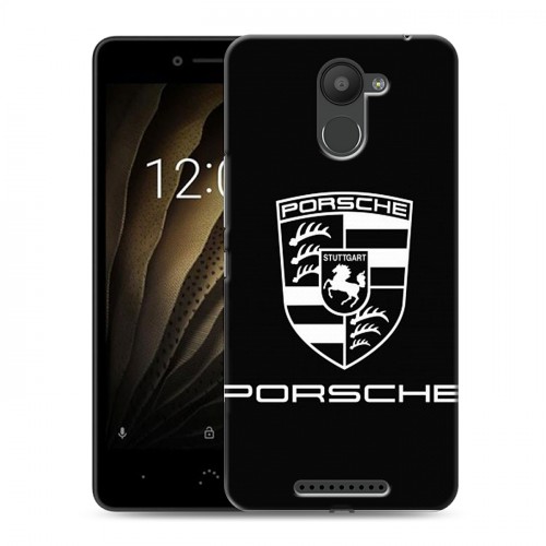 Дизайнерский силиконовый чехол для BQ Aquaris U Porsche