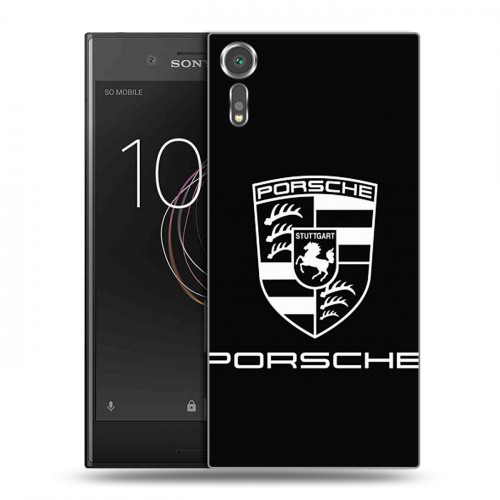 Дизайнерский пластиковый чехол для Sony Xperia XZs Porsche