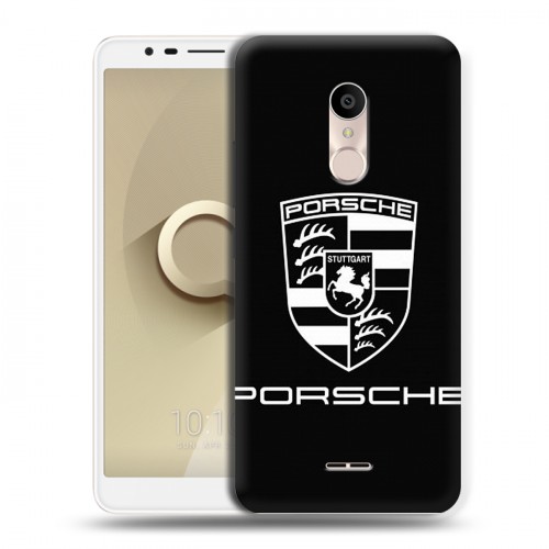 Дизайнерский силиконовый чехол для Alcatel 3C Porsche