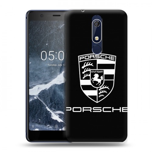 Дизайнерский пластиковый чехол для Nokia 5.1 Porsche