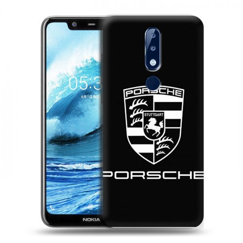 Дизайнерский силиконовый чехол для Nokia 5.1 Plus Porsche